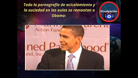 Toda la pornografía de acicalamiento y la suciedad en las aulas se remontan a Obama: