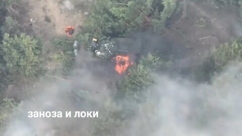 THE MOMENT OF THE RUSSIAN T-72B SHOOTING! RUSSIA UKRAINE WAR!