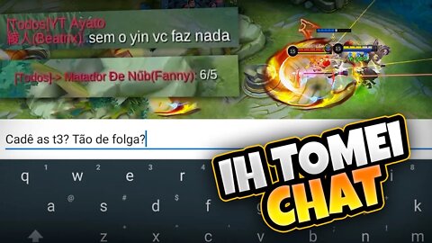 JÁ FALEI, O JOGO NÃO É SÓ PEGAR KILL | MOBILE LEGENDS