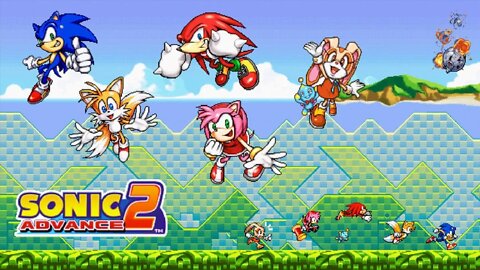 Sonic Advance 2 - GBA (Sky Canyon)