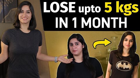 How to lose 5 kg in 1 month without Dieting | By GunjanShouts