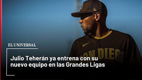 Julio Teherán ya entrena con su nuevo equipo en las Grandes Ligas