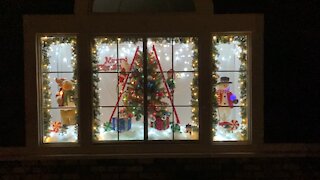 2021 Christmas window