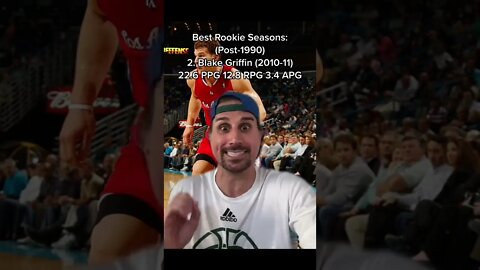 Greatest Rookie Seasons NBA History (Post-1990) #shorts