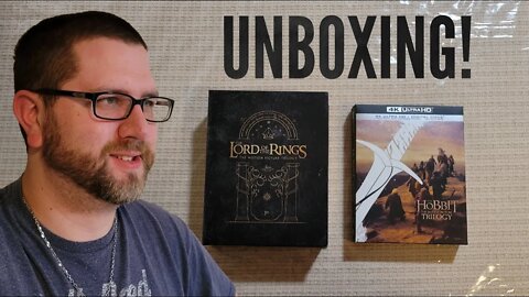 Unboxing The Lord of the Rings 4K Gift Set and The Hobbit 4k Set!