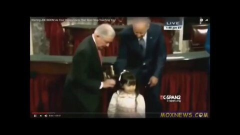 Jeff Sessions Swats Joe Biden's Hand Away From His Granddaughter