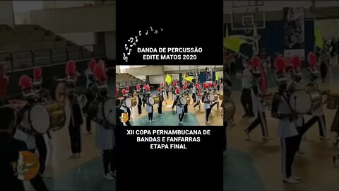 BANDA DE PERCUSSÃO EDITE MATOS 2020 - #shorts