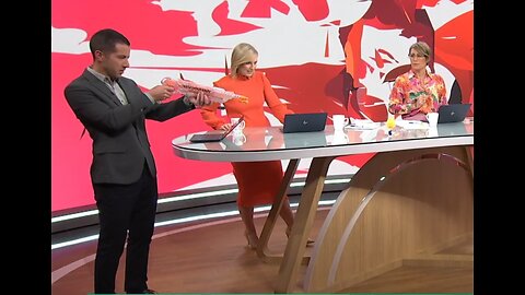 TVNZ's lame Breakfast crew take shots at a Trump doll with a salt-gun.