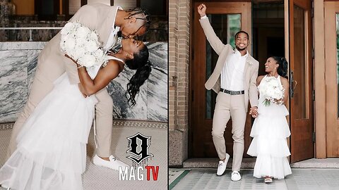 Jonathan Owens & Simone Biles Officially Wed! 🤵🏾👰🏾