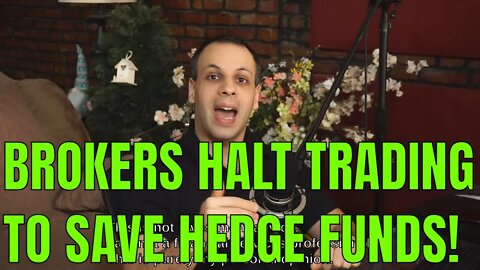 Brokers MANIPULATING MARKET to save hedge fund billionaires & punish retail traders @ wallstreetbets