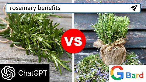 ChatGPT vs Google Bard: Rosemary Benefits (Poem)