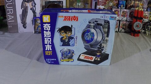 Keeppley Detective Conan Stun-Gun Wristwatch blocks unboxing and assembly long Ver.