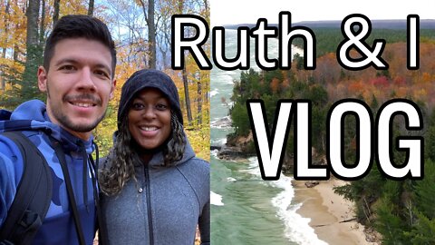 VLOG Ruth & I - We answer your questions during our Adventure to Tahquamenon Falls & Pictured Rock