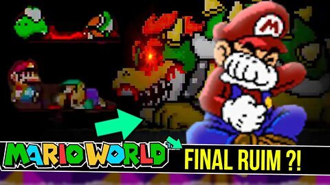 FINAL RUIM do Super MARIO WORLD | SMW.exe #shorts