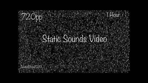 Relax And Unwind With 1 Hour Of Static Sounds