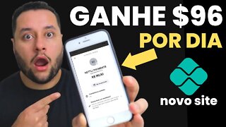 NOVO SITE PRA VOCÊ GANHAR DINHEIRO NA INTERNET! Ganhe dinheiro agora mesmo