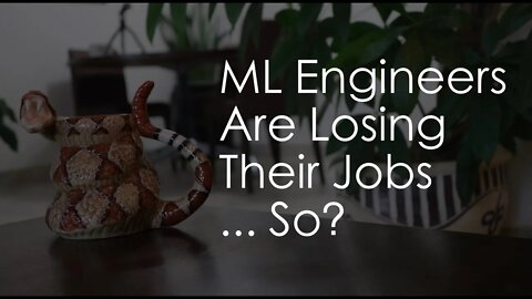 ML Engineers Are Losing Their Jobs ... So?