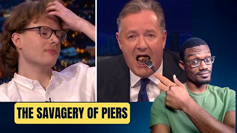 Piers Morgan Trolls Vegan Protestor in Epic Way