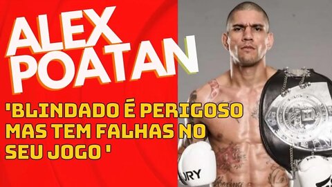 Blindado tem muitas falhas no seu jogo diz Poatan na coletiva do UFC Vegas 50