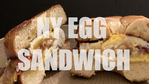 How to Make an Egg Sandwich - Longer Video with Not Really Any More Info