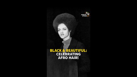 AFRO HAIR DAY! BLACK IS BEAUTIFUL