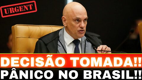 URGENTE!! MORAES TOMA DECISÃO!! 17 ANOS DE PRISÃO!! ACABOU...