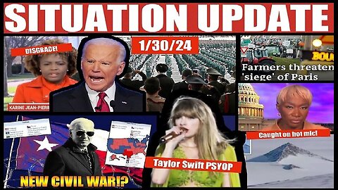 Situation Update: New Civil War Brewing In The USA 2/1/24..