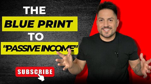 THE BLUEPRINT TO PASSIVE INCOME | Moises Santos