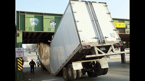 Trucks Hitting Bridges Compilation