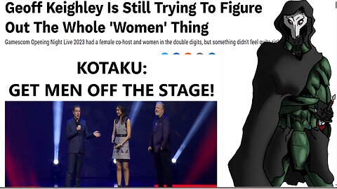 Kotaku Says Get Men Off The Stage!