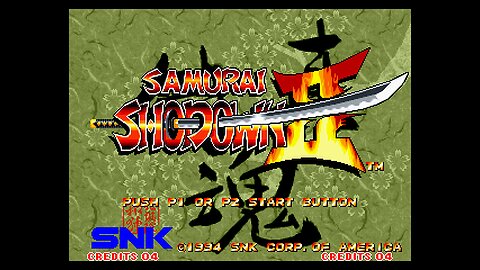 Streaming Samurai Showdown 2 for NeoGeo-Mame Emulator.