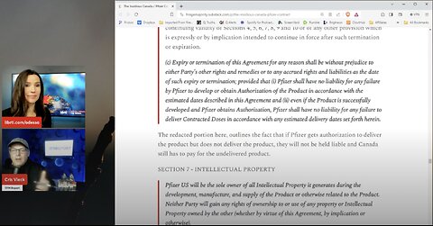 Pf!zer Contract With Canada Exposed! They Knew. They L!ed. They K!lled.
