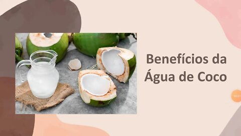 🥥Os maiores benefícios da água de coco para a saúde😮