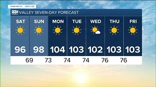 23ABC Weather for Saturday, July 9, 2022