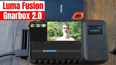 Luma Fusion 2 with Gnarbox 2 on ios - Edit on the Go