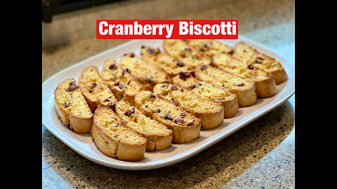 The Best Cranberry Biscotti