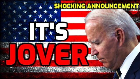 Biden Makes Shocking Annoucement On LIVE RADIO SHOW - It's JOVER - 7/7/24..