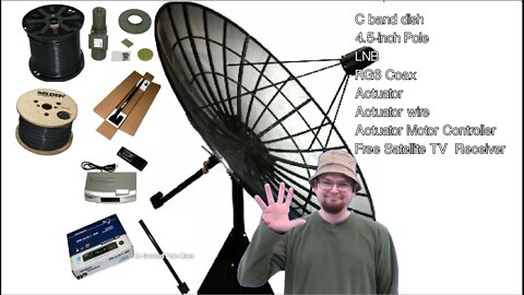 Buying a Used Satellite Dish for Free Satellite TV