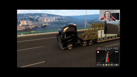 EURO TRUCK SIMULATOR 2 IBÉRIA DLC#33 ENTREGA DE VIDROS COIMBRA CORUNHA