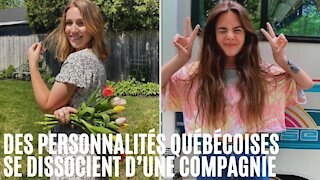 Cassandra Bouchard et Cynthia Dulude se dissocient d'une compagnie qui semble « louche »