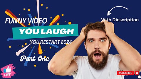 Funny video you laugh, you restart 2024 (Part One)