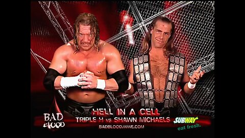 Triple H vs Shawn Michaels - Bad Blood 2004 (Full Match)