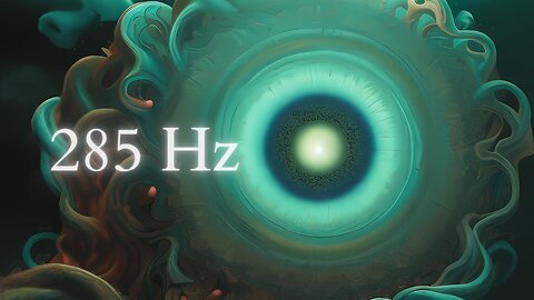 285Hz | Solfeggio Frequency | Heals & Regenerates Tissues | 2h | Space Ambient | Black Screen