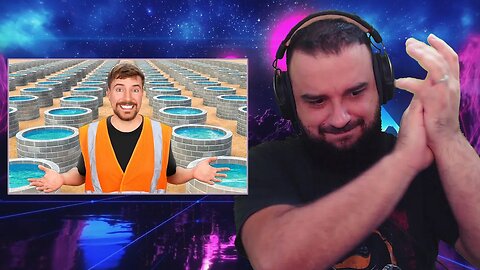 (REACT) Construí 100 Poços na África - MrBeast