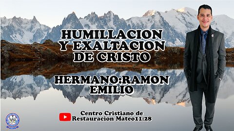 HUMILLACION Y EXALTACION DE CRISTO||HERMANO:RAMON EMILIO