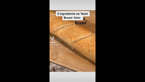 3 Ingredients No Yeast Bread Recipe