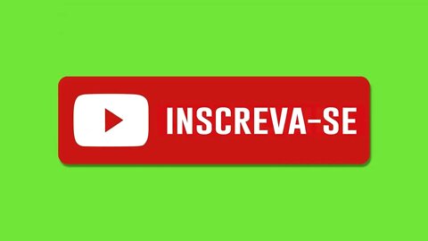 Chroma key botão inscreva-se green screen