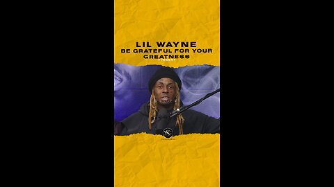 @liltunechi Be grateful for your greatness. Are you grateful? #lilwayne 🎥 ​⁠ @shobasketball