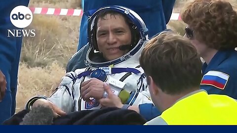 NASA astronaut breaks record for time spent in space upon returning to Earth ABC News