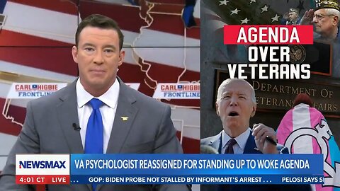 "Is their job to serve the woke agenda or actual veterans?" | Carl Higbie